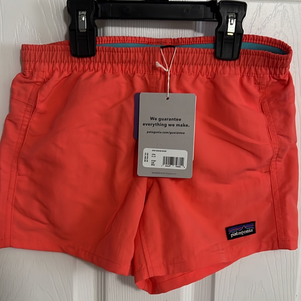 Patagonia shorts. Girls size M. New with tags.